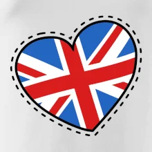 Británia srdce prsník