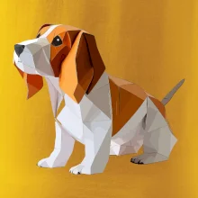 Bígel zlepený z papiera