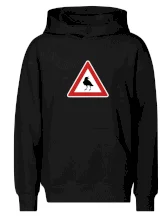 Dopravná značka - Pozor havran