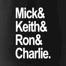 Mick Keith Ron Charlie