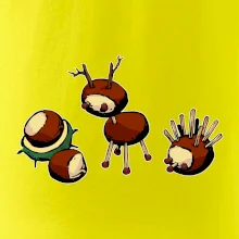 Gaštanové zvieratká - v rade