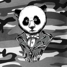 Panda gentleman