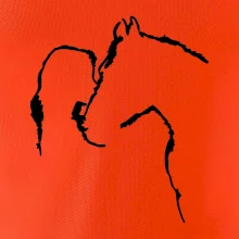 Kôň a ja silueta Kôň a ja silueta