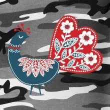 Folklór - páv modrý