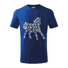 Geometria - kôň jednofarebná