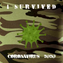 I Survived coronavirus 2020 I Survived coronavirus 2020