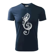 Husľový kľúč kvety Husľový kľúč kvety