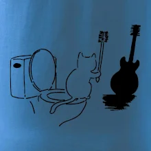 Mačka a gitara WC Mačka a gitara WC