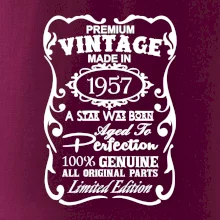 Vintage Etiketa - 1957