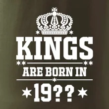 Kings are born in vlastný ročník