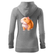 Morča - kreslené, bielo oranžové