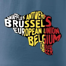 Mapy - názvy miest - Belgicko