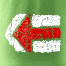 Párová turistická značka  červená Párová turistická značka  červená