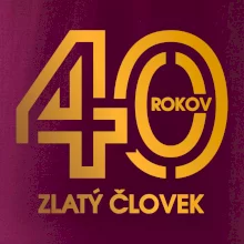 40 rokov zlatý človek