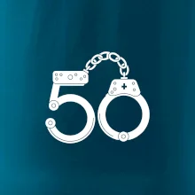 Narodeninové tričko pre policajta - putá 50