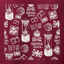 Britská pošta ikony