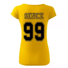 Since (váš ročník)