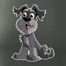 Bradáč kreslený sediaci