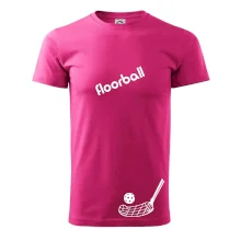 Floorball nápis šikmo