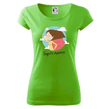 Kreslený obrázok Super mama Kreslený obrázok Super mama