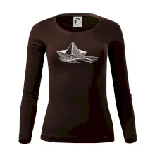 Letná romantika - papierová loďka