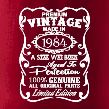 Vintage Etiketa - 1984