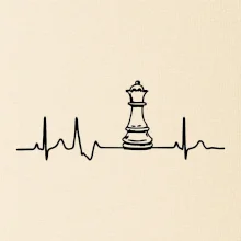 EKG Šachové figúrky - dáma EKG Šachové figúrky - dáma