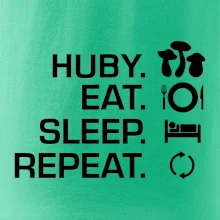 Huby Eat Sleep Repeat Huby Eat Sleep Repeat