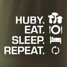 Huby Eat Sleep Repeat