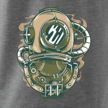 Starý potápačský skafander