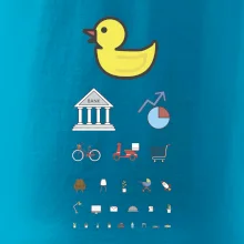 Očný test rôzne veci