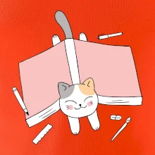 Učenie na štátnice mačka Učenie na štátnice mačka