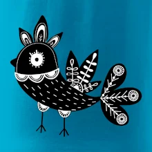 Vtáčik čiernobiely folklór Vtáčik čiernobiely folklór