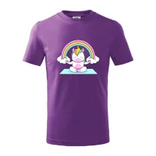 Yoga jednorožec - dúha