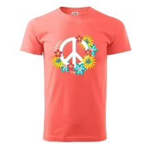 Peace symbol abstraktný
