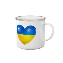 Ukrajina srdce vlajka