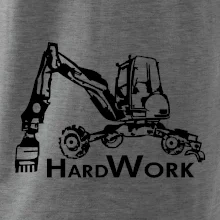 Hard Work kráčajúce rýpadlo