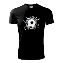 Futbalová lopta v triku Futbalová lopta v triku