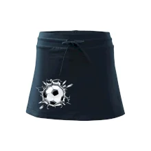 Futbalová lopta v triku Futbalová lopta v triku