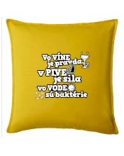 Vo víne je pravda, v pive je sila, vo vode sú baktérie