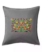 Folklór - farebne kvetiny obdĺžnik