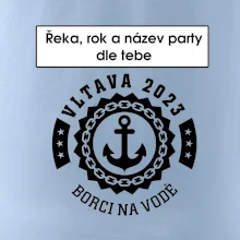 K vode - kotva (vlastný nápis) K vode - kotva (vlastný nápis)