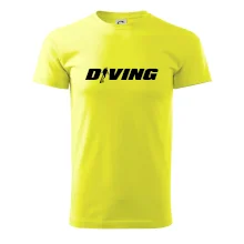 Diving nápis potápač