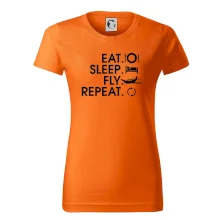 Eat sleep fly repeat