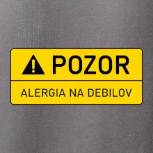Pozor alergia na debilov