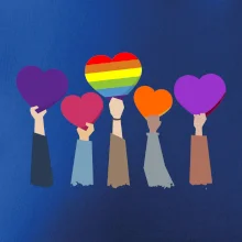 LGBT ruky srdce