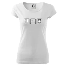 Eat sleep MMA v řádku