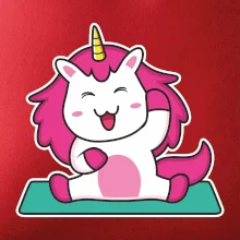 Yoga veselý jednorožec