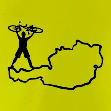 Cyklista - Mapa Rakúska