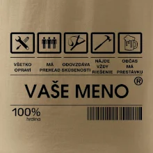 Vaše meno - čiarový kód